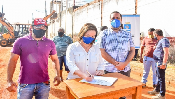 Regional Tancredo Neves: Socorro Neri autoriza mais R$ 4 milhões de investimentos na área de infraestrutura